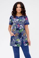 Костюм Мариэтта (50-60) Serenada васильковый (Акция)