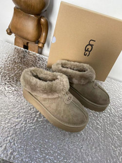 Угги UGG Platform Slipper бежевые