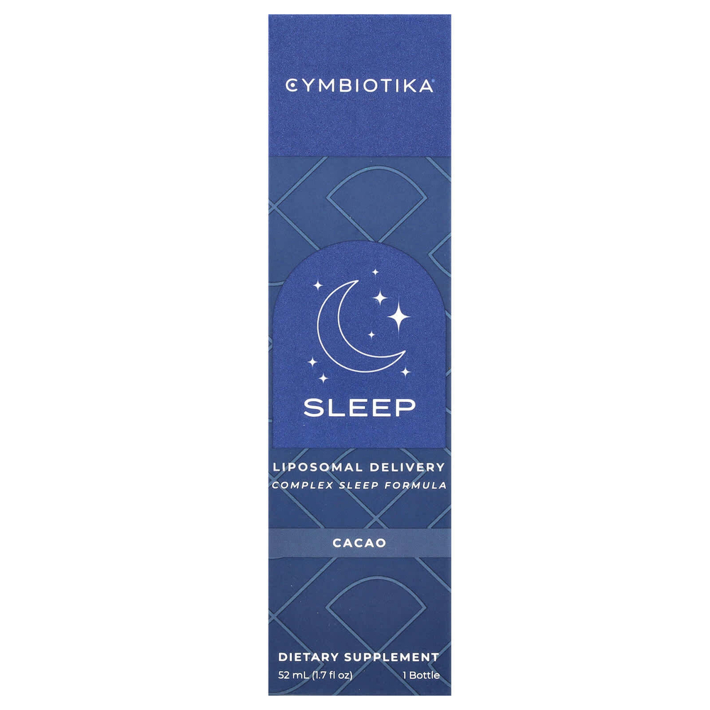 Cymbiotika, Sleep, Liposomal Delivery, какао, 52 мл (1,7 жидк. унц.)