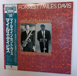 Винтажная виниловая пластинка LP Jimmy Forrest Miles Davis Live At The Barrel (Japan 1983)