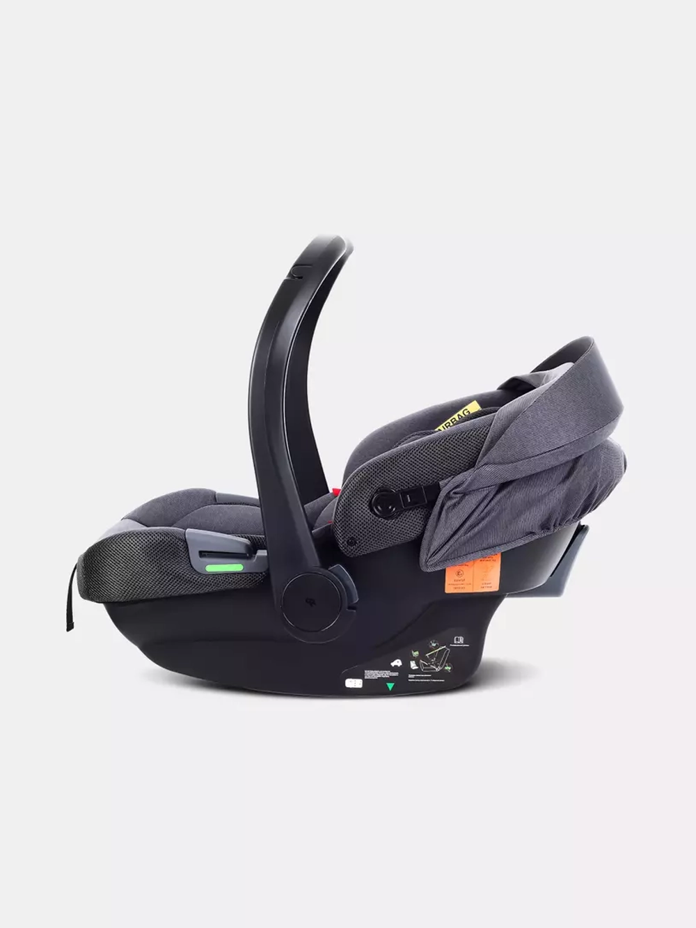 Автокресло RANT UB516 Pro "CARRY" Graphite (40-87см)