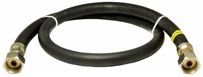 Шланг газовый 1,5 м ГИГАНТ резина 3/4" гайка-гайка, 16 мм (черный)