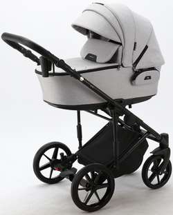 Детская коляска Adamex Zico 2 в 1 Z-TK01 СВ. СЕР.ТК