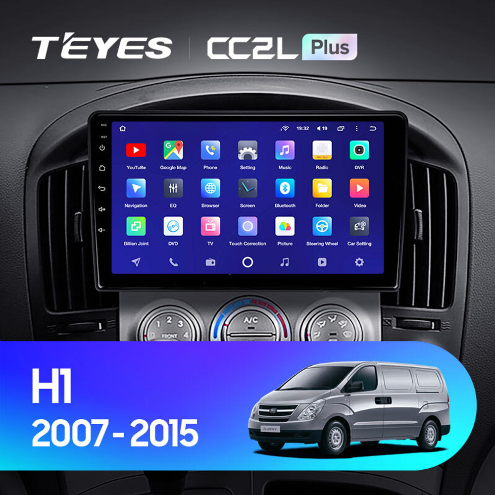 Teyes CC2L Plus 9" для Hyundai H1 2007-2015