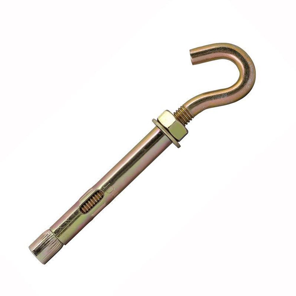 Анкерный болт с крюком 10х60 по бетону цинк