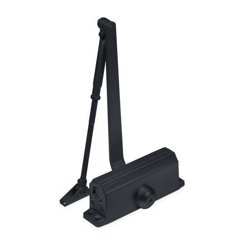 DC-100 ЧЕРНЫЙ доводчик для дверей, усилие 100кг, легкий характер