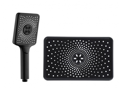 HT3022-1  Набор леек (троп.+ручная, ЧЕРНАЯ) HANSEN (40/1шт)