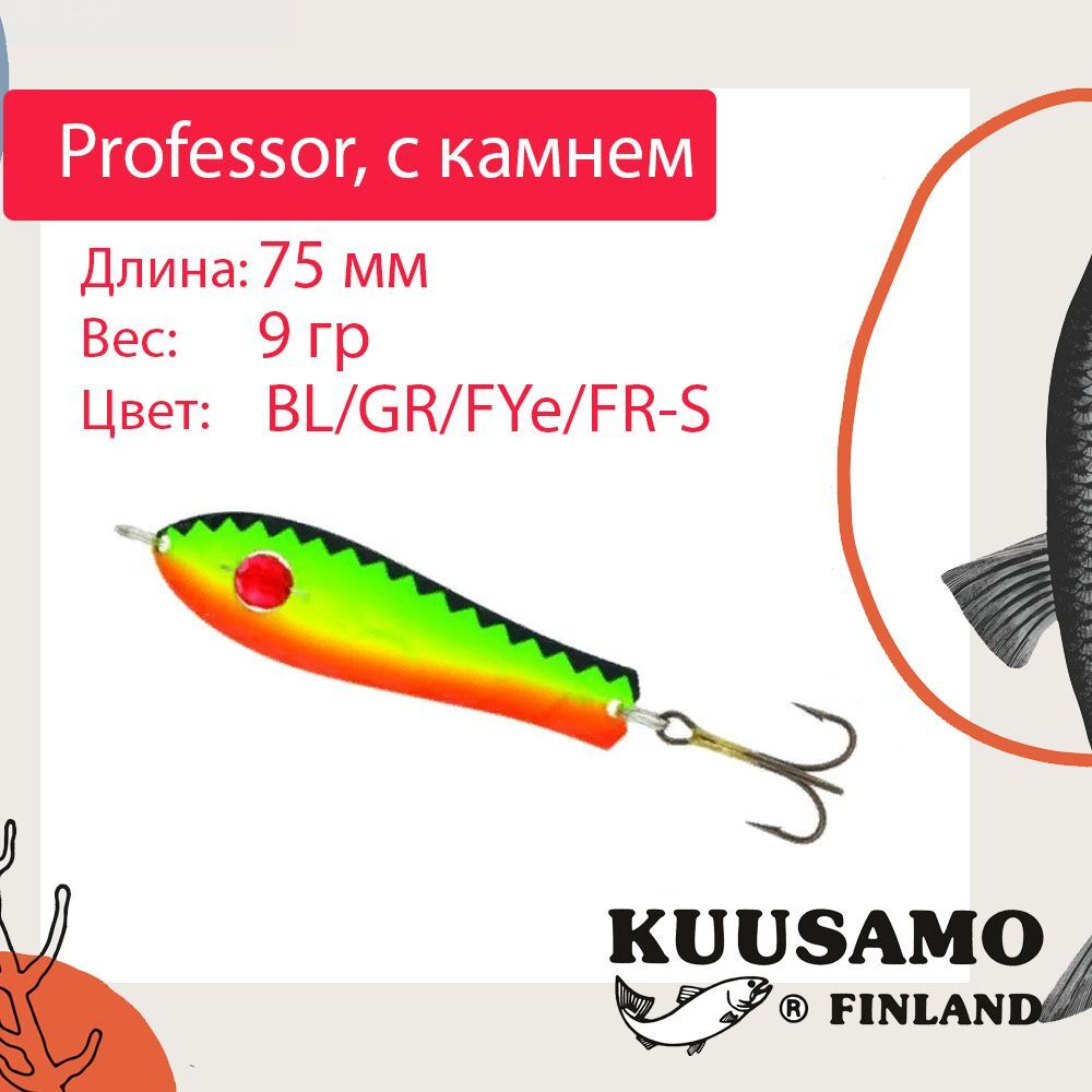 Блесна для рыбалки Kuusamo Professor