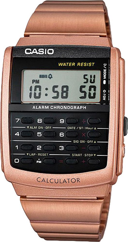 Японские наручные часы Casio Collection CA-506C-5A с хронографом