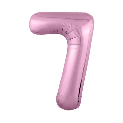 Ag 40 Цифра "7" Фламинго Slim в упаковке / 1 шт