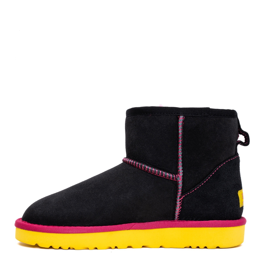 UGG Classic Mini II Black-Yellow