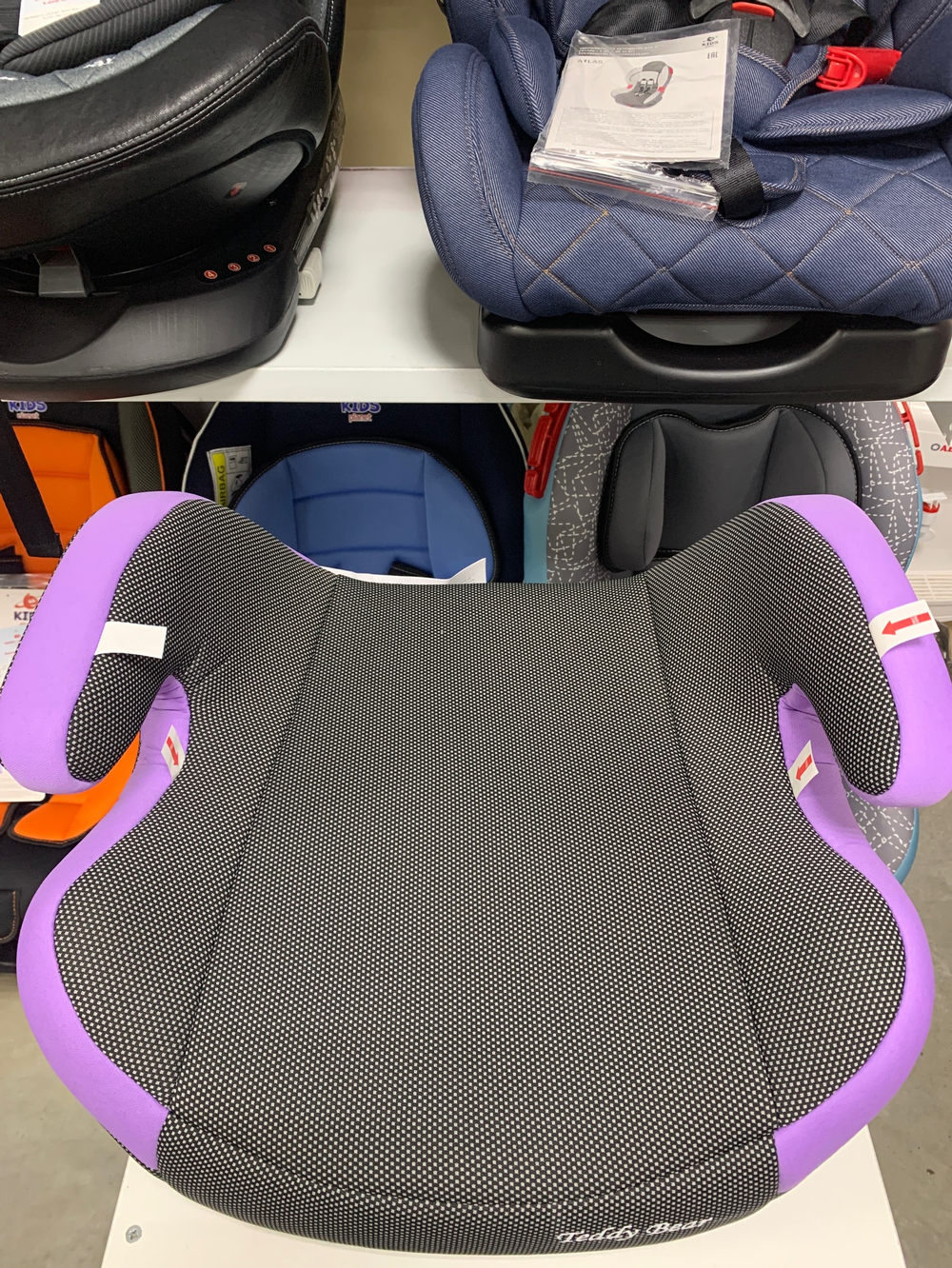 Бустер LB 311R (Teddy Bear) ПК (38. LILAC+BLACK DOT)