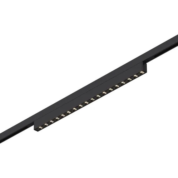 ST666.446.15 Магнитный трековый светильник Черный LED 1*15W 4000K 640Lm Ra>90 IP20 L292xW10xH18 24V СУПЕР5