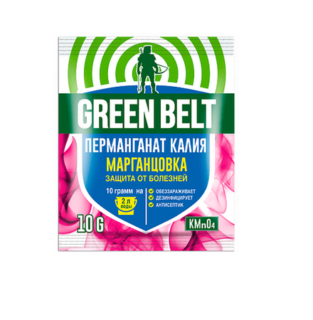 Антисептик Перманганат калия GREEN BELT 10 гр (1/100)