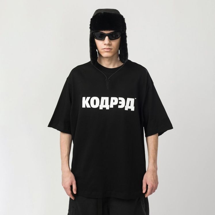 Футболка CODERED Over T Лого 30 ТМ, черный