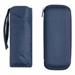 Алюминиевый складной зонтик в футляре POCKET