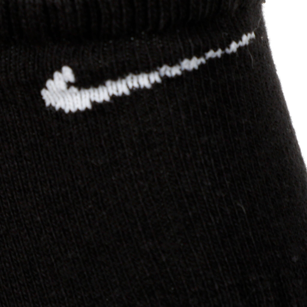 Nike Everyday Lightweight No Show Sports Socks 3 Pack - Black, White