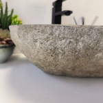 Раковина из речного камня RS-63874 (50*43*16) 0123
