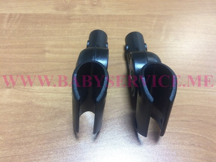 Шарнир капюшона круг 16мм - овал левый