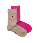 Носки 2 пары Tommy Hilfiger - розовый(391334)