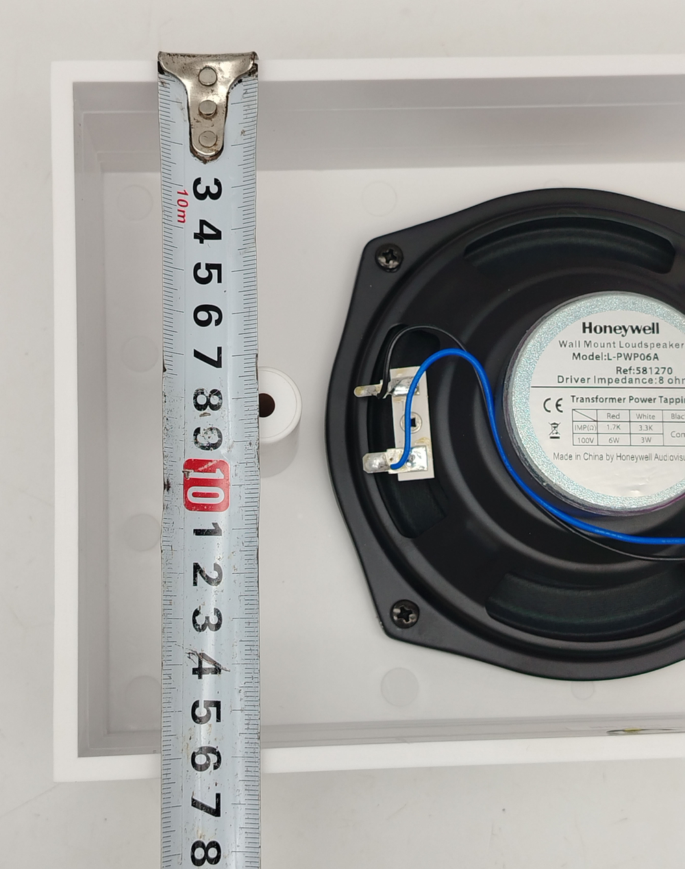 Громкоговоритель шкафный 6 Вт 100 В белый Honeywell 581270