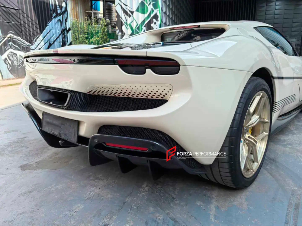 Карбоновые детали в штатном стиле для Ferrari 296 GTS GTB 2022+ Феррари