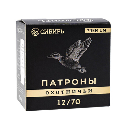 Патрон 12/70 №0 п/к 34гр Premium Сибирь (г. НОВОСИБИРСК)