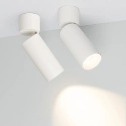 Светильник SP-POLO-SURFACE-FLAP-R65-8W Warm3000 (WH-WH, 40 deg) (Arlight, IP20 Металл, 5 лет) 027534