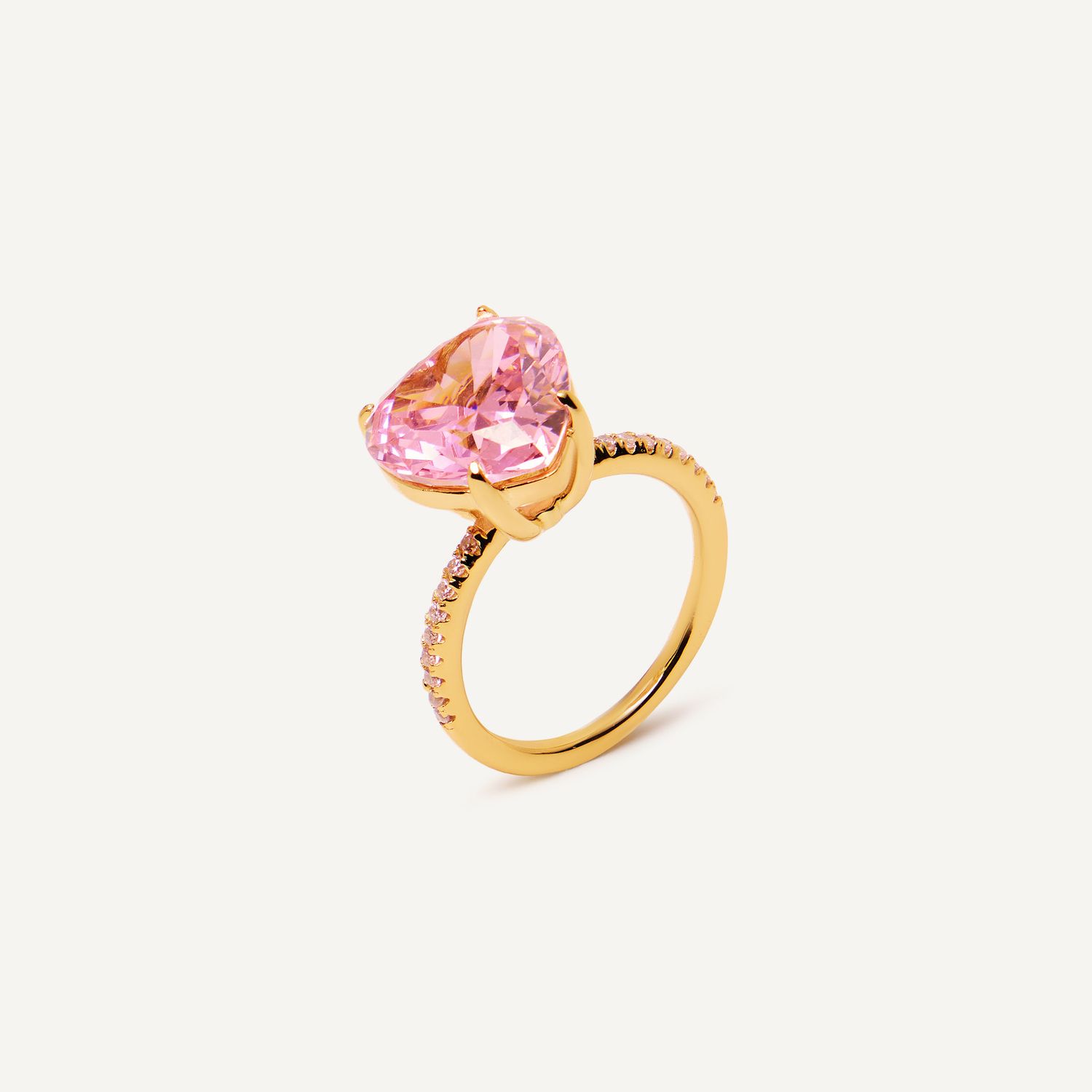 Кольцо Sex in the City Ring Gold Flamingo - July