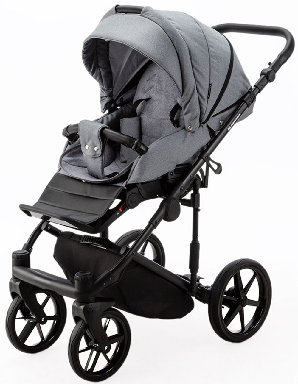 Детская коляска Adamex Zico 2 в 1 Z-TK60 Т.СЕР.ТК