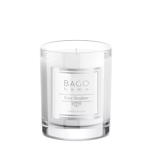 Ароматическая свеча в стекле Cozy Fireplace 132 г, BAGO home