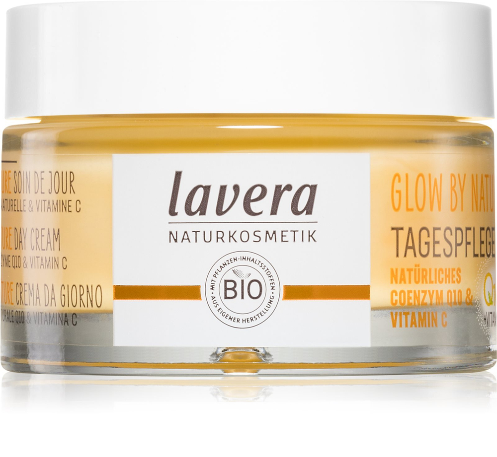 Lavera Glow by Nature - освежающий дневной крем с витамином С /   50  ml  / GTIN 4021457650873