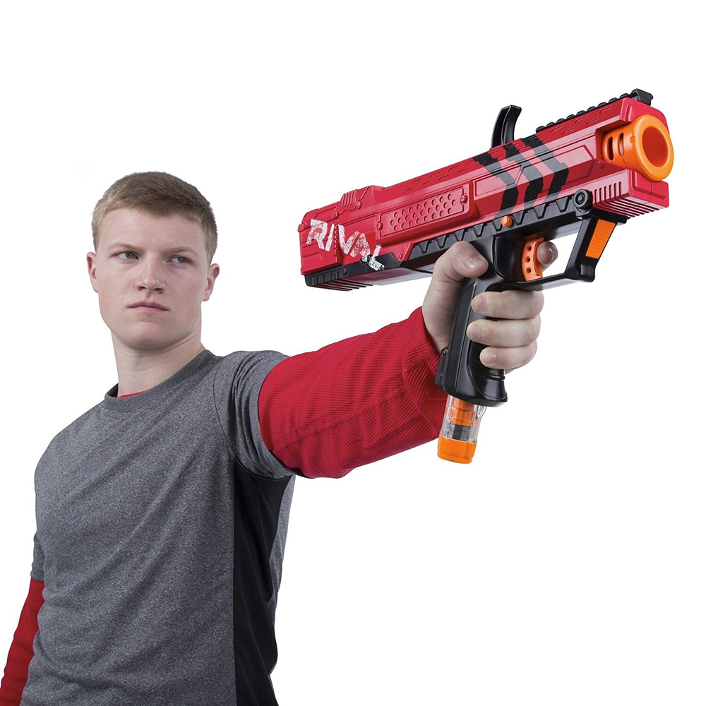 Nerf: Бластер Rival Аполло XV-700 (Apollo XV-700) (Красная команда) Нерф B1595/B1618  — Rival Apollo XV-700 — Хасбро