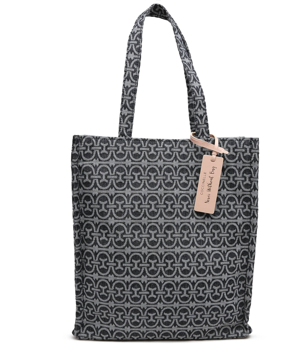 сумка-шопер never without b.monog.den Coccinelle - серый(E1 NHK 11 01 01)