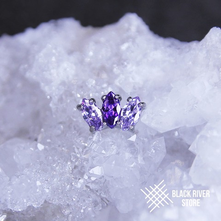 3K Marquise IG Violet