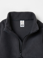 Олимпийка флисовая на молнии "Графит"