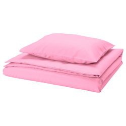 IKEA PILTANDVINGE  (ИКЕА ПИЛТАНДВИНГЕ)  -  Пододеяльник и наволочка, светло-розовый, 150x200/50x60 см