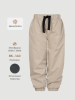 Брюки демисезонные на флисе Mjölk Humus