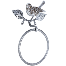 Держатель для полотенец Терра Лавли Античное серебро