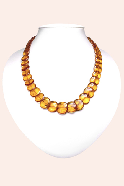 Бусы из янтаря я-5017