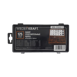 WDK-214042-2 Набор уплотнительных колец резиновых, черные, 125 шт.