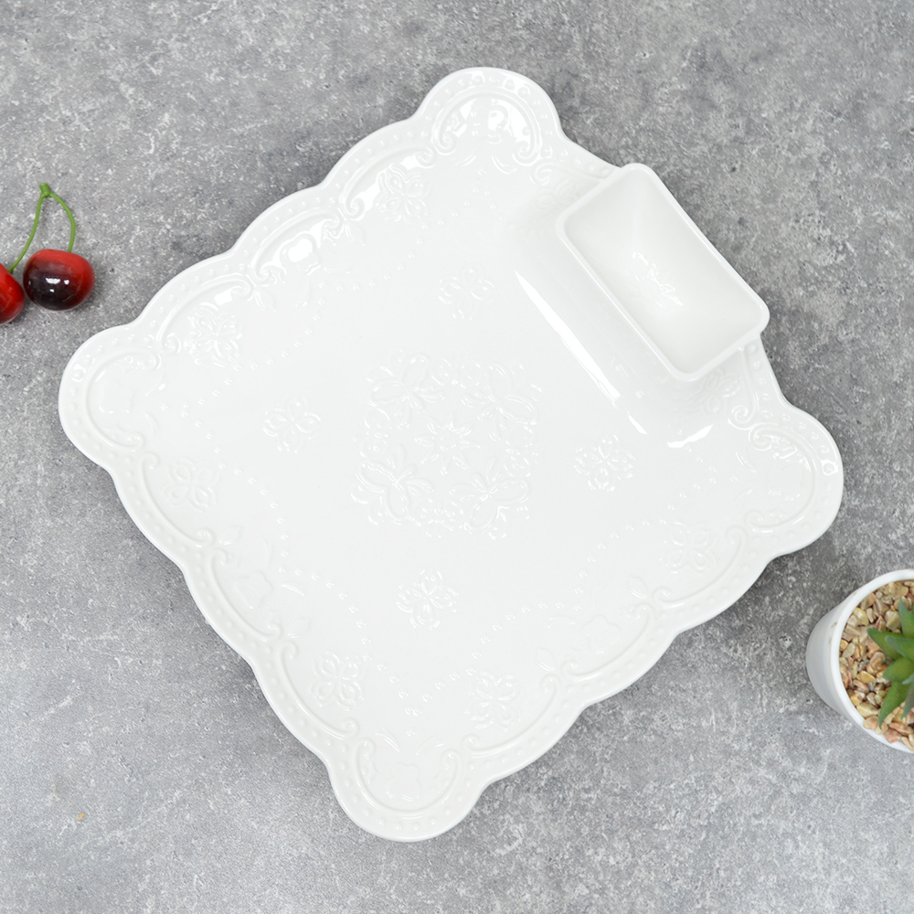 Блюдо "Маршмеллоу" 25*26*2,5см