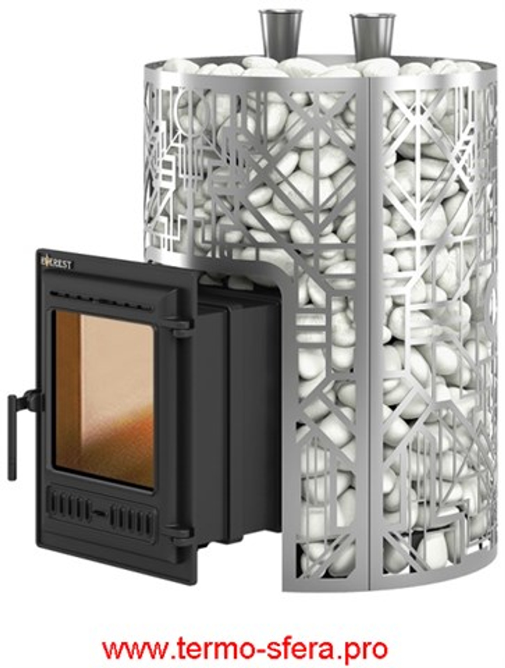 Печь для бани Эверест "Steam Master" GALAXY 30 (320) ЧУГУН