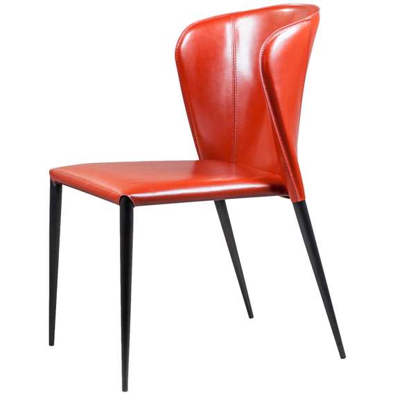 Стул Albert красная кожа