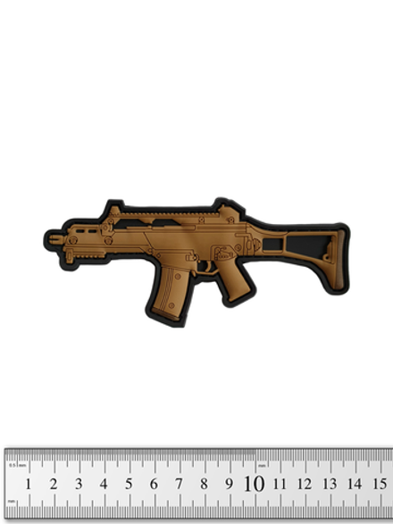 Шеврон G36 PVC. Койот