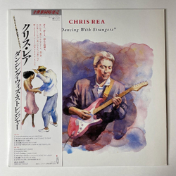 Винтажная виниловая пластинка LP Chris Rea Dancing With Strangers (Japan 1987) (Obi) Windy Town