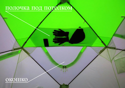 Палатка-куб для зимней рыбалки Лотос Куб 3 Классик С9 17025