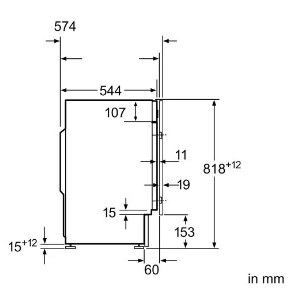 Встраиваемая стиральная машина Bosch WIW28443