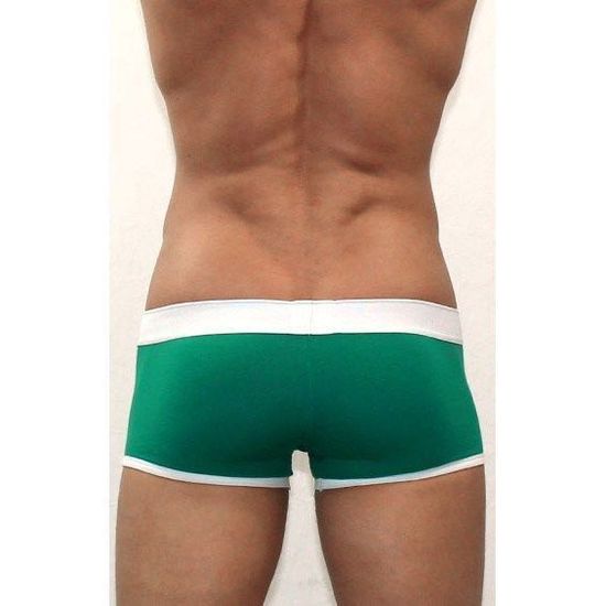 Мужские трусы хипсы зеленые Diesel Green Boxer