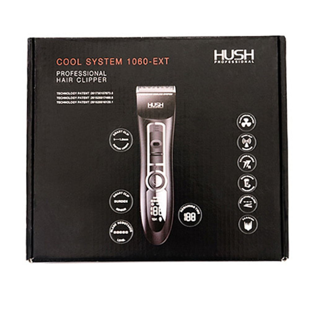 Машинка для стрижки волос аккумуляторная Hush 1060-EXT